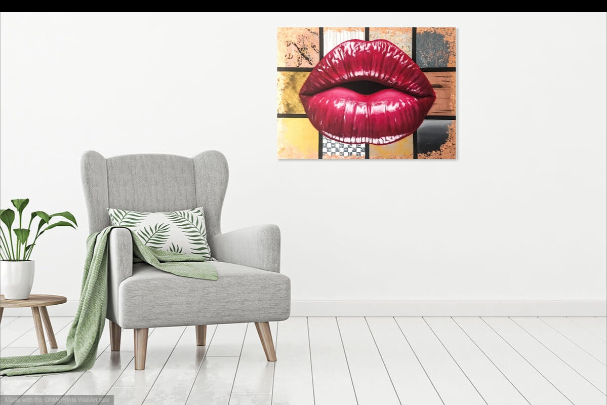 Checkered Lips