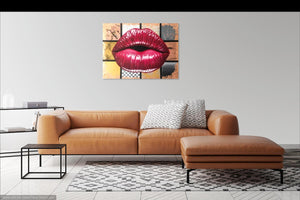Checkered Lips